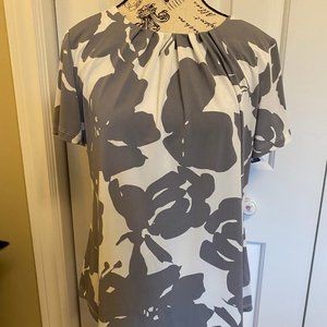 Calvin Klein Short Sleeve Blouse